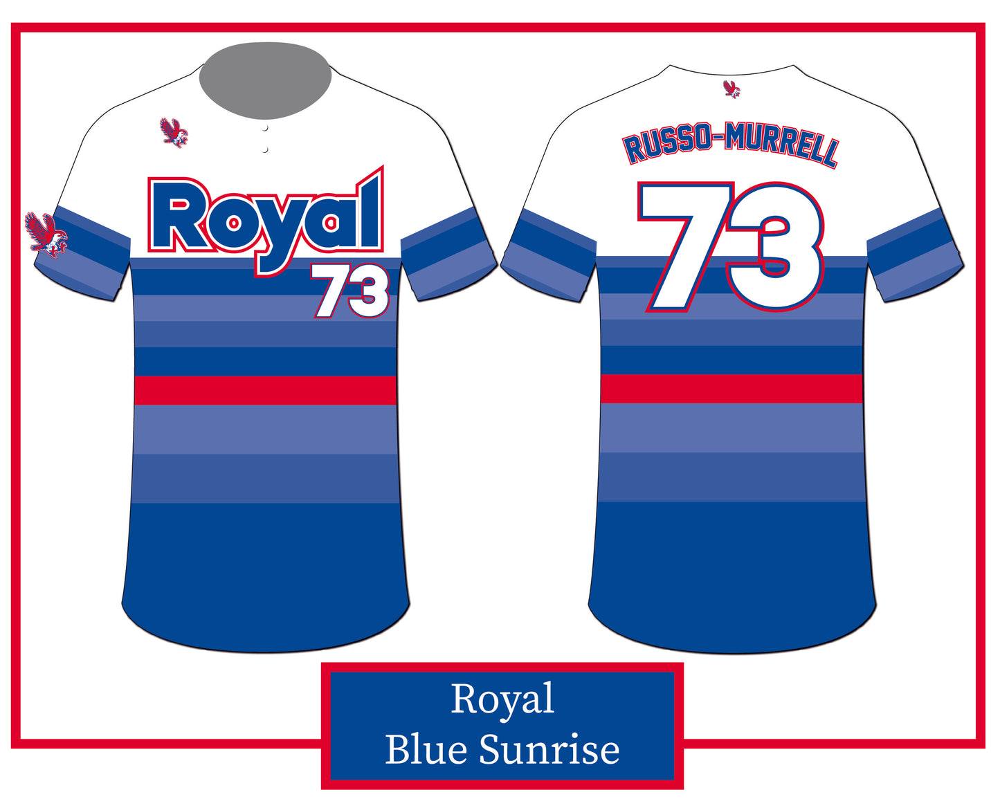 Royal Blue Sunrise T-Shirt