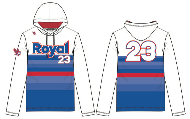 Royal Sunrise Tee Shirt Hoodie